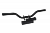 Fußraste Fussrastenträger für Simson S51 S50 S70 S60  Tragrohr schwarz mit Gummi-s